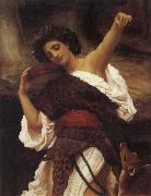 Frederick Leighton The Tambourine Player Sweden oil painting artist